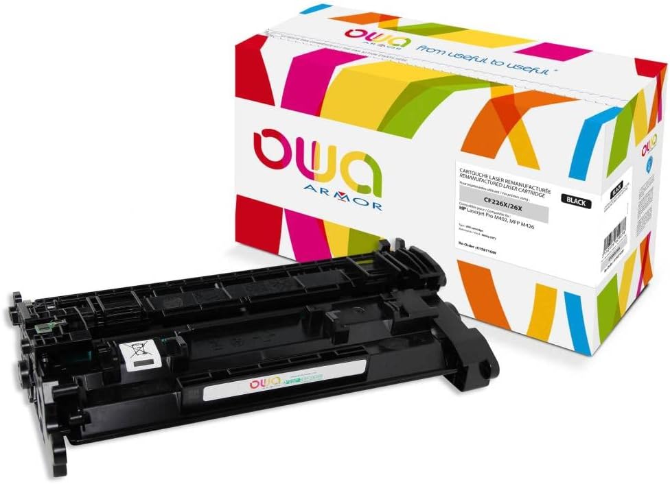 425ef9cd-6c28-4046-8c3c-4884a147967b.jpg Cartouche toner laser noire 26X ARMOR – 9000 pages – Compatible HP LJ Pro M402 CF226X – Image 1