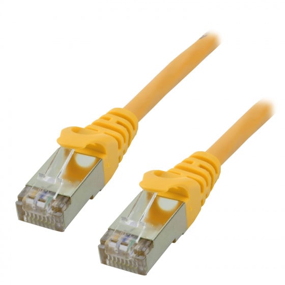 4a616af9-8d2e-4a00-ba2d-8b04260e8115.jpg Câble réseau RJ45 Cat 6 FTP cuivre 0,5 m - Vert - Dexlan – Image 1