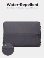 Sacoche ordinateur portable Lenovo 15,6 pouces - Résistante à l'eau et légère - Gris – Image 2