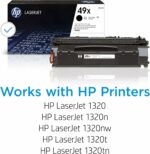 Cartouche toner laser noire HP 49X haut rendement - Compatible LaserJet 1320 Q5949X – Image 2