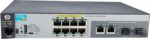 Switch Ethernet 8 ports PoE+ manageable HP - 2 slots d'extension RJ45 – Image 2