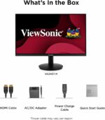 Moniteur PC 24 pouces Full HD IPS 144 Hz 1 ms ViewSonic - HDMI VGA Flicker-Free – Image 7
