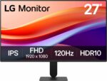 Moniteur PC 27 pouces IPS Full HD 120Hz - Bordures fines HDR10 LG