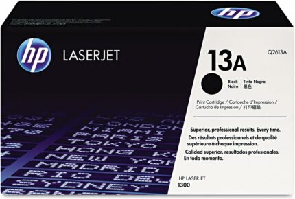 Cartouche toner laser HP 13A (Q2613A) - Noir - Compatible LaserJet 1300 - 2 500 pages