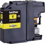 Cartouche d'encre Brother LC123Y jaune - Jet d'encre XL - Originale - Imprimantes compatibles – Image 2