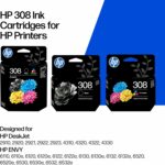 HP 308 Cartouche d'encre noire originale - 160 pages - Jet d'encre - HP ENVY/DeskJet – Image 2
