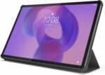 Étui folio Lenovo Idea Tab Pro - Support convertible, porte-stylet, gris – Image 7