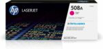 Cartouche toner laser HP 508A Magenta - 6 000 pages - LaserJet M552/M553/M577