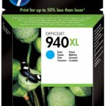 Cartouche d'encre cyan XL HP 940XL - Grande capacité - Compatible OfficeJet Pro 8000/8500