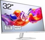 Écran PC 31,5 pouces HP Full HD 100 Hz - Micro-bord, VA, HDMI/VGA, design moderne