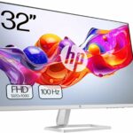 Écran PC 31,5 pouces HP Full HD 100 Hz - Micro-bord, VA, HDMI/VGA, design moderne
