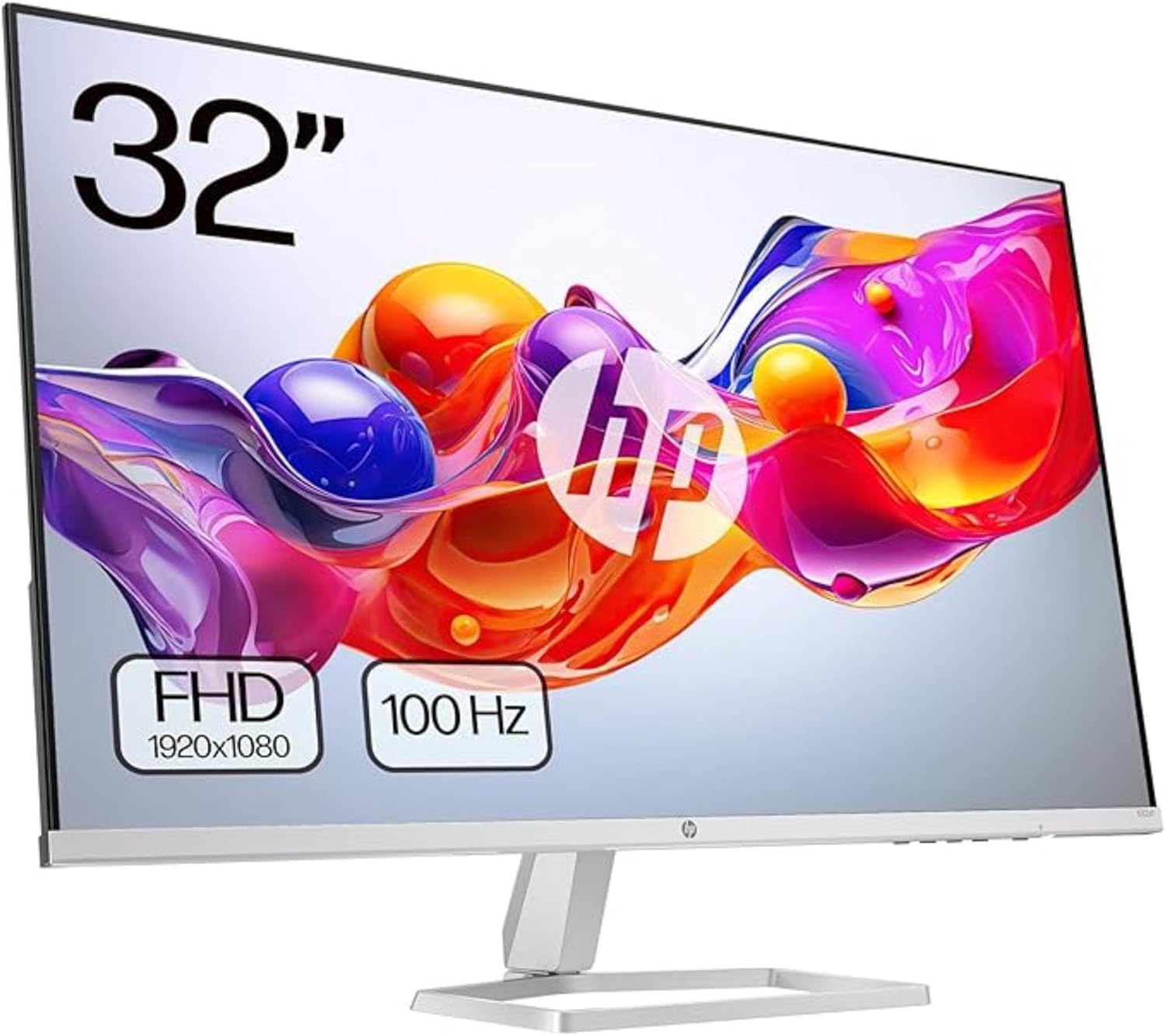 17c57348-1474-4ecc-a038-05831f92c364-2.jpg Écran PC 31,5 pouces HP Full HD 100 Hz - Micro-bord, VA, HDMI/VGA, design moderne – Image 1