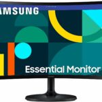 Moniteur PC incurvé 24 pouces Samsung - Full HD 100Hz - Bords ultra-fins
