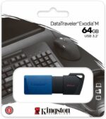 Clé USB 64 Go Kingston DataTraveler Exodia M - USB 3.2 Gen 1 - Capuchon mobile – Image 6