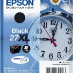 Cartouche d'encre Epson 27 XL DuraBrite Ultra noire - Rendement élevé - WF-36xx/7110/76xx