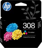 HP 308 Cartouche d'encre tri-couleurs - 120 pages - Compatible Envy 6110/6130