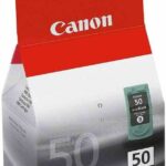 Cartouche d'encre noire Canon PG-50 – Jet d'encre – Compatible PIXMA et FAX