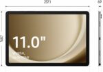 Tablette Samsung Galaxy Tab A9+ 11 pouces - 64 Go - 4 Go RAM - Wi-Fi - Argent – Image 2