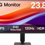 Moniteur 24 pouces IPS Full HD 120Hz HDR10 - Design sans bordures LG
