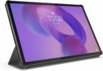 Étui folio Lenovo Idea Tab Pro - Support convertible, porte-stylet, gris – Image 8