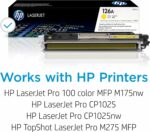 HP Toner Laser Jaune 126A (CE312A) - Compatibilité LaserJet Pro CP1025/M175 - 1000 pages – Image 2