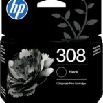 HP 308 Cartouche d'encre noire originale - 160 pages - Jet d'encre - HP ENVY/DeskJet