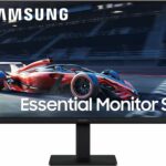 Moniteur LED 24" Samsung - Full HD IPS 100 Hz - Surface mate - HDMI - Noir