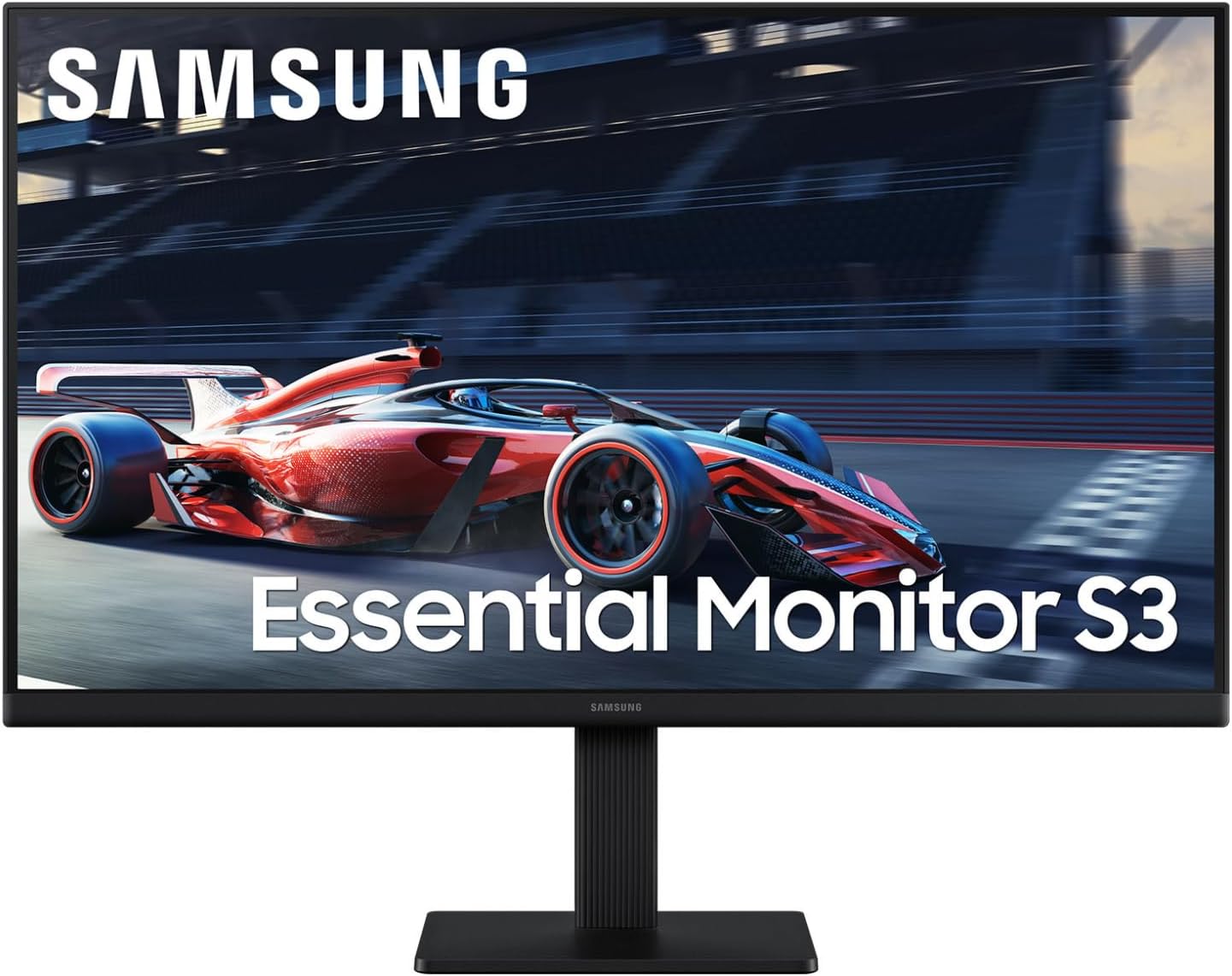 39db68b2-45a8-4451-afec-a857401f22b4-2.jpg Moniteur LED 24" Samsung - Full HD IPS 100 Hz - Surface mate - HDMI - Noir – Image 1