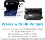 Cartouche de toner laser HP 147A originale noire - 10 500 pages - Compatibilité LaserJet – Image 2