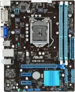 Carte mère ASUS H61M-K - Micro ATX LGA 1155 Intel H61 DDR3 SATA III