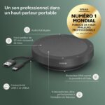 Speakerphone Jabra Speak2 40 - 4 micros réduction de bruit - USB-A/USB-C - Teams – Image 2