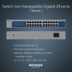 Switch Ethernet 24 ports Gigabit - Métal rackable - Garantie à vie NETGEAR – Image 2