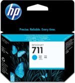 Cartouche d'encre HP 711 Cyan 29 ml - Authentique pour DesignJet T530/T520/T120