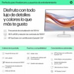 Écran PC 31,5 pouces HP Full HD 100 Hz - Micro-bord, VA, HDMI/VGA, design moderne – Image 3