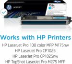 Cartouche toner HP 126A CE311A cyan - 1 000 pages - LaserJet Pro 100/CP1025/M275 – Image 2
