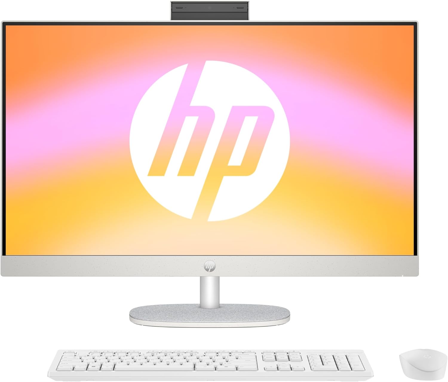 471ce26d-4739-4842-b5a9-f261198e563a-4.jpg PC tout-en-un HP 27 pouces - Ryzen 5, 16 Go RAM, SSD 512 Go, Blanc – Image 1