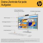 PC tout-en-un HP 27 pouces - Ryzen 5, 16 Go RAM, SSD 512 Go, Blanc – Image 2