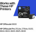 Cartouche d'encre HP 950XL noire - Rendement élevé 2300 pages - OfficeJet Pro originale – Image 2