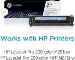 Cartouche toner laser cyan HP 131A (CF211A) - 1800 pages - LaserJet Pro 200/M276 – Image 2