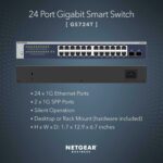 Switch Ethernet intelligent 24 ports Gigabit - 2 SFP 1G - Rackable - NETGEAR – Image 2