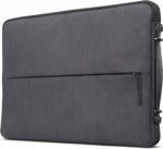 Sacoche ordinateur portable Lenovo 15,6 pouces - Résistante à l'eau et légère - Gris