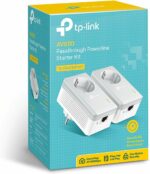 Pack de 2 adaptateurs CPL TP-Link AV600 avec prise passante - 600 Mbps – Image 3