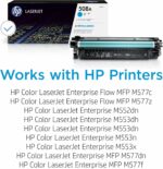 Cartouche toner HP 508A cyan - 5 000 pages - JetIntelligence - LaserJet Enterprise M552/M553 – Image 2