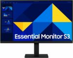 Moniteur LED 24" Samsung - Full HD IPS 100 Hz - Surface mate - HDMI - Noir – Image 2