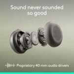 Casque sans fil Logitech Zone Wireless 2 ES - Réduction de bruit active - Bluetooth - Gris – Image 3