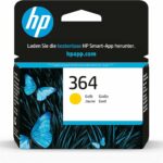 Cartouche d'encre HP 364 jaune - Testina intégrée - Compatibilité Photosmart/DeskJet