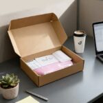 Kit souris sans fil Bluetooth + 2,4G et tapis XL ergonomique avec repose-poignet - Rose – Image 3