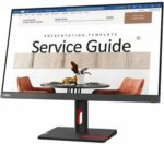 Écran PC 23,8" IPS Full HD 100 Hz Lenovo ThinkVision S24i-30 - HDMI/VGA - Noir – Image 2