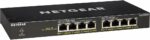 Switch Ethernet 8 ports Gigabit PoE+ 83W - Installation bureau ou murale NETGEAR