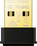 Adaptateur USB WiFi Nano TP-Link AC1300 Dual Band - Sécurité WPA3, PC/Mac